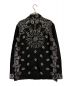 AMIRI (アミリ) ペイズリーモチーフワークジャケット ブラック サイズ:48：74000円
