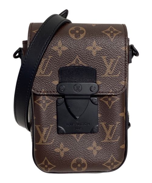 LOUIS VUITTON（ルイ ヴィトン）LOUIS VUITTON (ルイ ヴィトン) S Lock Vertical Wearable Wallet (Sロック ヴェルティカル･ウェアラブル ウォレット) ブラウン×ブラック サイズ:-の古着・服飾アイテム