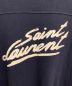 中古・古着 Saint Laurent Paris (サンローランパリ) ダメージ加工カットソー ブラック サイズ:XL：20000円