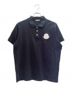 MONCLERモンクレール）の古着「MAGLIA POLO MANICA CORTA」｜ネイビー