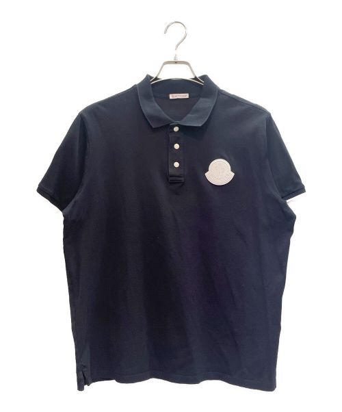 MONCLER（モンクレール）MONCLER (モンクレール) MAGLIA POLO MANICA CORTA ネイビー サイズ:XLの古着・服飾アイテム