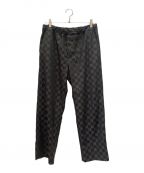 LOUIS VUITTONルイ ヴィトン）の古着「23AW Drawstring Trousers」｜ブラック×グレー