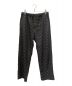 LOUIS VUITTON（ルイ ヴィトン）の古着「23AW Drawstring Trousers 」｜ブラック×グレー