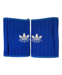 adidas×GUCCI（アディダス×グッチ）の古着「Adidas Logo Knit Gloves (アディダスロゴニットグローブ)」｜ブルー