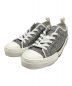 Dior（ディオール）の古着「B23 Low-Top Sneaker Oblique Jacquard」｜グレー×ホワイト