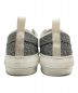 中古・古着 Dior (ディオール) B23 Low-Top Sneaker Oblique Jacquard グレー×ホワイト サイズ:42：35000円