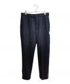 MONCLERモンクレール）の古着「Wool tapered slacks（ウールテーパードスラックス）」｜グレー