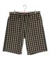 SUPREME（シュプリーム）の古着「Plaid Baggy Short」｜ブラック×ベージュ