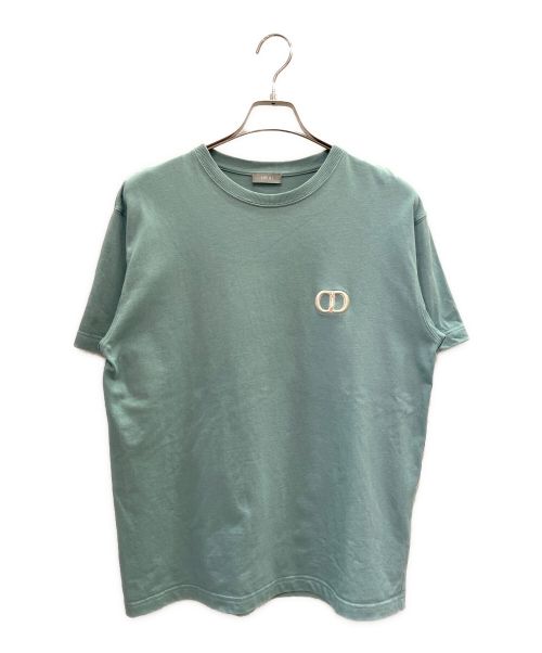 Dior（ディオール）Dior (ディオール) CD Icon ヘビーオンス Tシャツ グリーン サイズ:Mの古着・服飾アイテム