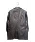 LOEWE (ロエベ) Leather Tailored Jacket（レザーテーラードジャケット） ブラック サイズ:M：50000円