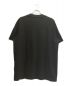 MONCLER (モンクレール) MAGLIA T-SHIRT ネックロゴ クルーネックカットソー ブラック サイズ:L：25000円