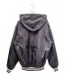 CELINE (セリーヌ) 24SS CELINE HOODED TEDDY JACKET IN LIGHT NYLON フーディ ナイロン テディ ジャケット  ネイビー サイズ:44：120000円