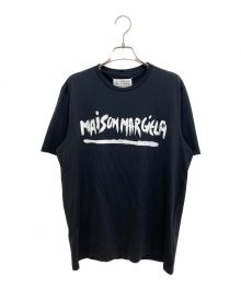 Maison Margiela（メゾンマルジェラ）の古着「ロゴペイントカットソー」｜ブラック