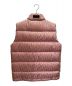 Christian Dior (クリスチャン ディオール) 20AW Oblique Pattern Nylon Down Vest（オブリーク柄ナイロンダウンベスト） ピンク サイズ:46：195000円