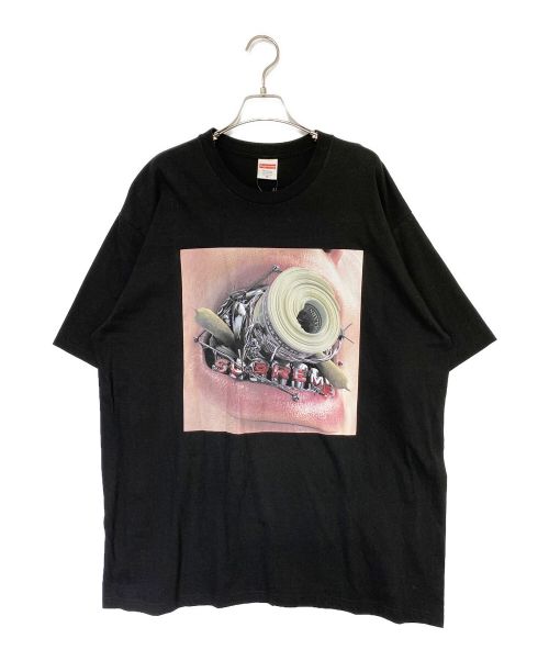 SUPREME（シュプリーム）SUPREME (シュプリーム) Braces Tee ブラック サイズ:XLの古着・服飾アイテム