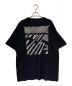 OFFWHITE (オフホワイト) Scribble Diag Over S/S ブラック サイズ:S：25000円