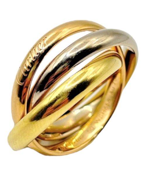 Cartier（カルティエ）Cartier (カルティエ) Classic Trinity ring MM クラシック トリニティ リング サイズ:50/10号の古着・服飾アイテム