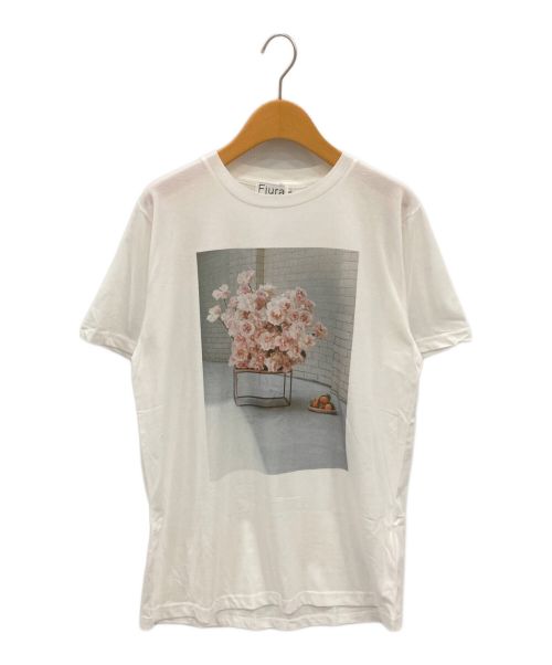 FJURA（フーラ）Fjura (フーラ) Rose Tシャツ ホワイト サイズ:Sの古着・服飾アイテム