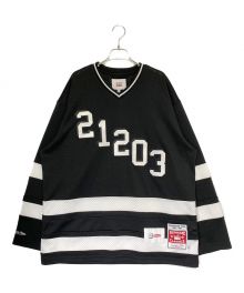 SUPREME×WTAPS×MITCHELL & NESS（シュプリーム×ダブルタップス×ミッチェルアンドネス）の古着「Hockey Jersey」｜ブラック