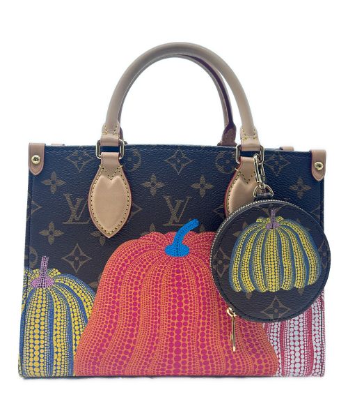 LOUIS VUITTON（ルイ ヴィトン）LOUIS VUITTON (ルイ ヴィトン) 草間彌生 (クサマヤヨイ) オンザゴーPM パンプキン サイズ:PMの古着・服飾アイテム