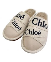 Chloe（クロエ）の古着「ウッディスリッパ ミュール」｜ベージュ