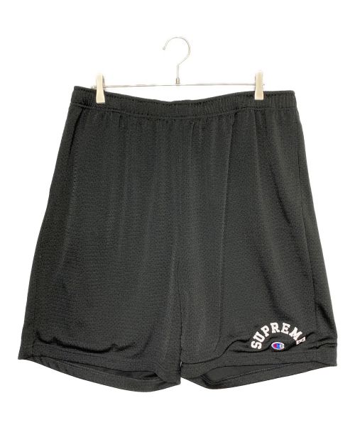 SUPREME（シュプリーム）SUPREME (シュプリーム) Champion (チャンピオン) Mesh Short ブラック サイズ:XLの古着・服飾アイテム