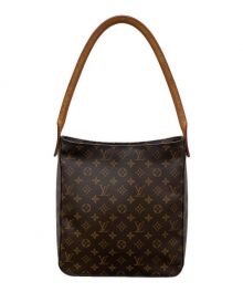 LOUIS VUITTON（ルイ ヴィトン）の古着「ルーピングGM ワンショルダーバッグ」｜ブラウン