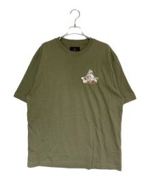 PALACE×Vivienne Westwood（パレス×ヴィヴィアンウエストウッド）の古着「オーブTシャツ」｜カーキ