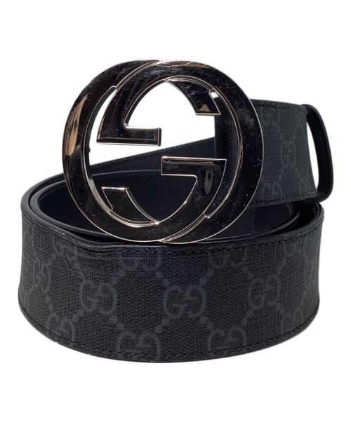 GUCCI（グッチ）GUCCI (グッチ) Interlocking G Buckle GG Belt（インターロッキングG バックルGGベルト） サイズ:85•34の古着・服飾アイテム