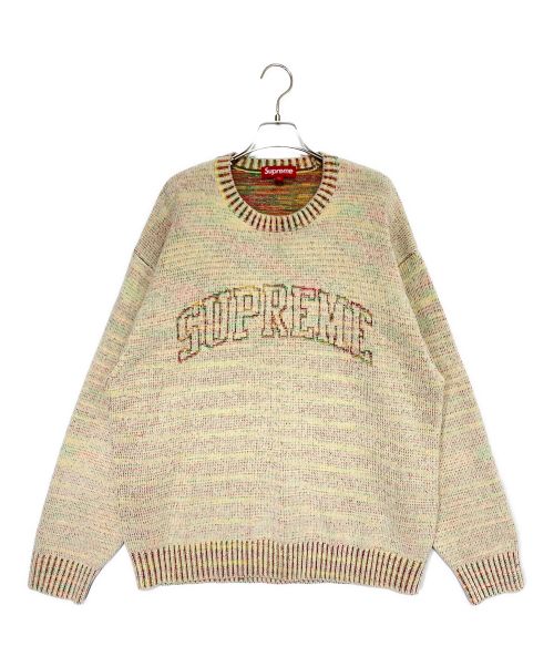 SUPREME（シュプリーム）SUPREME (シュプリーム) CONTRAST ARC SWEATER マルチカラー サイズ:XLの古着・服飾アイテム