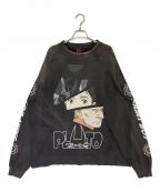 SAINT MICHAELセントマイケル）の古着「PLUTO PT LS TEE」｜ブラック