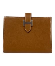 HERMES（エルメス）の古着「ベアン コンパクト」｜ゴールド