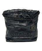 CHANELシャネル）の古着「CHANEL22」｜ブラック