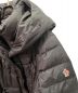 中古・古着 MONCLER GRENOBLE (モンクレール グルノーブル) BEVERLEY GIUBBOTTO/ダウンジャケット ブラック サイズ:1：130000円