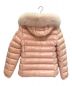 MONCLER (モンクレール) BADYFUR GIUBBOTTO ピンク サイズ:1：140000円