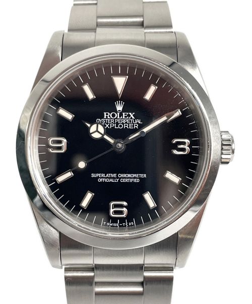 ROLEX（ロレックス）ROLEX (ロレックス) エクスプローラーⅠRef.14270 ブラックの古着・服飾アイテム