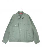 SUPREMEシュプリーム）の古着「Denim Chore Trucker Jacket」｜グリーン