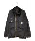 sacai（サカイ）の古着「23AW CarHartt WIP CanvasxMA-1 JK Michigan（カーハートWIPキャンバスMA-1ジャケットミシガン）」｜ブラック