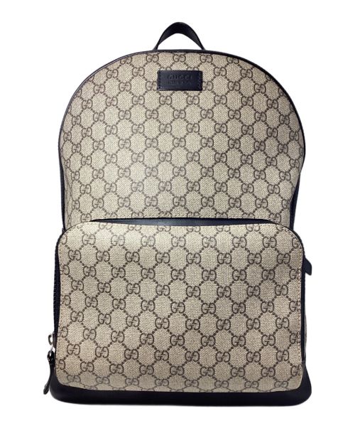 GUCCI（グッチ）GUCCI (グッチ) GG Supreme Backpack（GGスプリームバックパック） ベージュ サイズ:-の古着・服飾アイテム