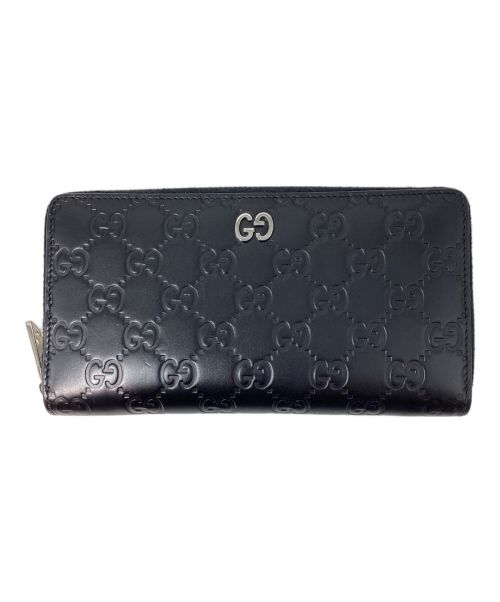 GUCCI（グッチ）GUCCI (グッチ) Dorian Wallet（ドリアン/長財布） ブラック サイズ:-の古着・服飾アイテム