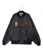 WACKO MARIA×RESERVOIR DOGSワコマリア×レザボアドッグス）の古着「NYLON VARSITY JACKET」｜ブラック