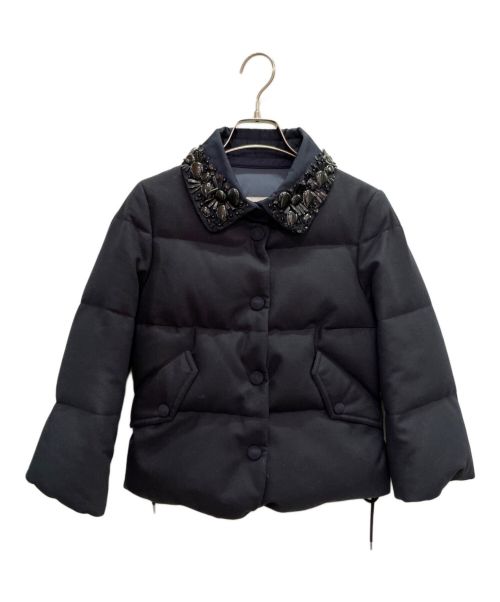 MONCLER（モンクレール）MONCLER (モンクレール) ALEXIS/カシミア混ダウンジャケット ブラックの古着・服飾アイテム