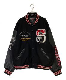 SUPREME×Hysteric Glamour（シュプリーム×ヒステリックグラマー）の古着「Varsity Jacket（バーシティジャケット）」｜ブラック