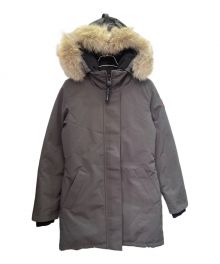 CANADA GOOSE（カナダグース）の古着「ダウンコート」｜ライトグレー