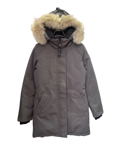 CANADA GOOSE（カナダグース）CANADA GOOSE (カナダグース) ダウンコート ライトグレー サイズ:XSの古着・服飾アイテム