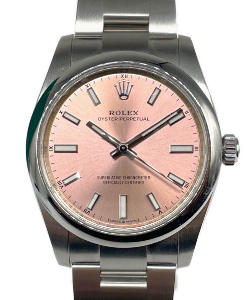 ROLEX（ロレックス）ROLEX (ロレックス) オイスターパーペチュアル Ref.124200 ピンク サイズ:34の古着・服飾アイテム