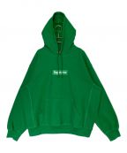 SUPREMEシュプリーム）の古着「Box Logo Hooded Sweatshirt」｜グリーン