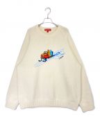 SUPREMEシュプリーム）の古着「Snowmobile Sweater」｜ホワイト