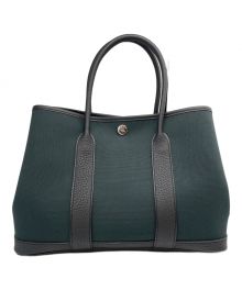 HERMES（エルメス）の古着「ガーデンパーティー TPM」｜ブラック