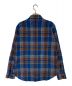 GUCCI (グッチ) Bird Embroidery Check Shirt ブルー サイズ:42：30000円